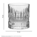 Ver imagem 7 de Jogo 2 Peças Copo de Cristal 150ml Transparente 9x8x8cm Água Suco Drinks Bar