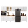 Cozinha Modulada Intenza Ravena 6 Peças Branco - Nicioli - 1