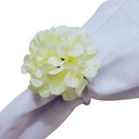 Ver imagem 1 de Kit 4 Porta Guardanapo Mimosa Crisântemo Branco