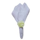 Ver imagem 3 de Kit 4 Porta Guardanapo Mimosa Crisântemo Branco
