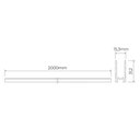 Ver imagem 2 de Trilho Eletrificado Trace Micro Sobrepor 24V 2 Metros Preto Bivolt Stella