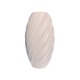 Vaso Decorativo Serenidade Off-white 29x15 em Cerâmica - 2