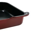 Ver imagem 2 de Assadeira Funda Grande Alum Inj Vermelho Neoflam Ek-cv-olg