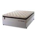 Ver imagem 7 de Conjunto Cama Box Casal c/ Molas Ensacadas New York Branco 138x188x73
