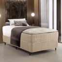 Ver imagem 5 de Colchão Solteiro Pocket Veneza One Face Pillow Top Americano Molas Ensacadas Individualmente 88x35x1 Colchões Sensor Bege
