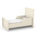 Ver imagem 5 de Dormitório Tutto New 2 Portas, Cômoda 4 Gavetas e Berço Off White com Colchão - Matic Móveis