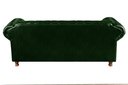 Ver imagem 4 de Conjunto de Sofá 3 Lugares e 1 Poltrona Chesterfield Luís Xv Verde