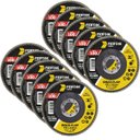 Ver imagem 1 de Disco Lixa Flap 115mm Grão 100 Madeira Aço Desbaste | 10 Un