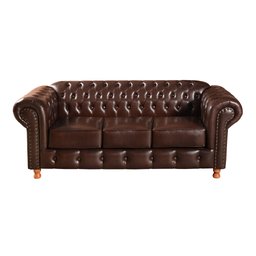 Conjunto de Sofá 3 Lugares e 2 Lugares Chesterfield Luís Xv - 2