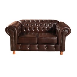 Conjunto de Sofá 3 Lugares e 2 Lugares Chesterfield Luís Xv - 6
