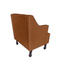 Ver imagem 3 de Sofá Divã + 2 Poltronas Capitonê para Consultório e Clínica Psicanálise - Veludo - Sv Decor:terracot