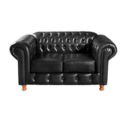 Conjunto de Sofá 3 Lugares e 2 Lugares Chesterfield Luís Xv - 6
