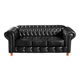Conjunto de Sofá 3 Lugares e 2 Lugares Chesterfield Luís Xv - 2