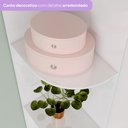 Ver imagem 5 de Quarto de Bebê Completo Guarda-Roupa 02 Portas com Canto Decorativo Berço e Cômoda Labirinto Branco