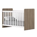 Ver imagem 7 de Quarto de Bebê Completo Guarda-Roupa 02 Portas Berço e Cômoda Labirinto Rústico/Branco