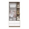 Quarto de Bebê com Guarda-roupa 2 Portas Cômoda e Berço Labirinto - 4