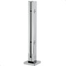 Kit 5 Torre Guarda Corpo Pinça para Vidro 40cm Inox Fs - 4