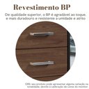 Ver imagem 3 de Gaveteiro Tamburato 3 Gavetas Ii - Charuto/preto 6089