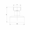 Ver imagem 3 de Kit 3 Acabamentos de Registro para Base Deca 1.1/4, 1.1/2 Flow Celite