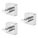 Ver imagem 1 de Kit 3 Acabamentos de Registro para Base Deca 1.1/4, 1.1/2 Virtus Roca