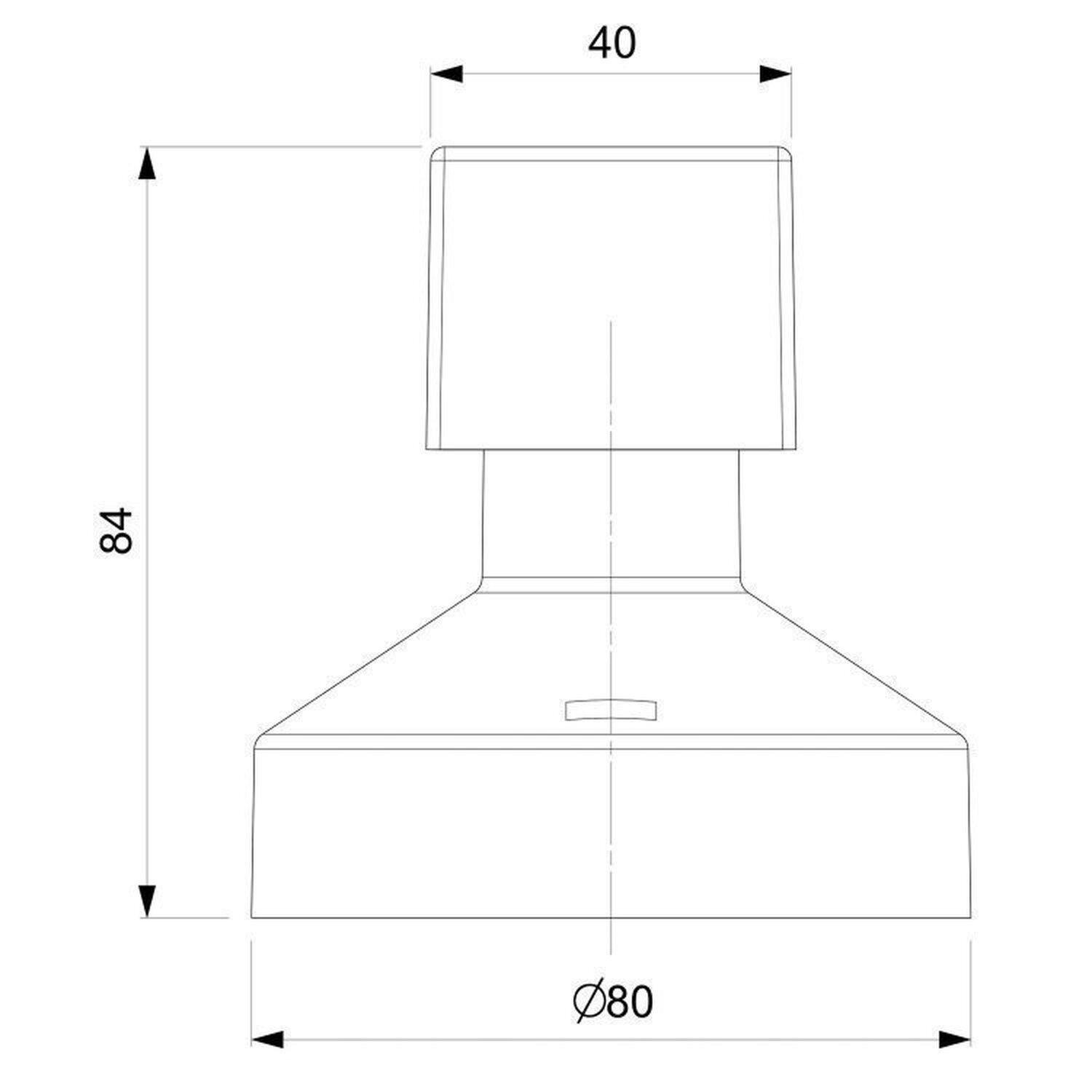 Kit 3 Acabamentos para Registro Base Reforma 1.1/4" e 1.1/2" Linha Basic Plus - 2