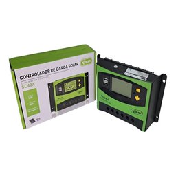 Controlador de Carga Solar 40a Pwm Kp-sc40a 12v/24v - Knup - 7