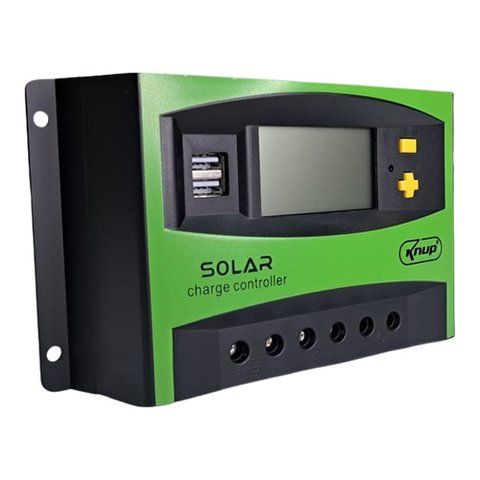 Controlador de Carga Solar 40a Pwm Kp-sc40a 12v/24v - Knup