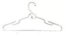 Ver imagem 1 de Kit Cabide Cavado Branco Fino 100 Unid