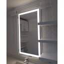 Ver imagem 4 de Espelho 50x100 Led 3 tonalidades Frio Neutro Quente Banheiro  Jateado 100x50 deitado ou em pé