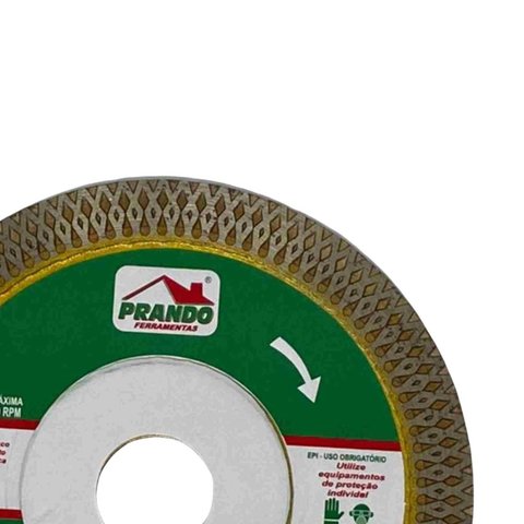 Kit 15 Discos Prando Porcelanato Tubarão 110 X 10 Mm