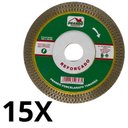 Ver imagem 2 de Kit 15 Discos Prando Porcelanato Tubarão 110 X 10 Mm