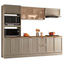 Ver imagem 2 de Cozinha Modulada 5 Peças com Paneleiro Torre Quente Tampo e Vidro Reflex Olivia Poliman