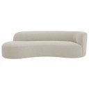 Ver imagem 5 de Divã Recamier Orgânico Tokyo 200cm Lado Esquerdo Linho