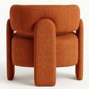 Ver imagem 6 de Poltrona Decorativa Lume Pes Madeira Linho Color Trend Tca 303 Moll