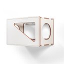 Ver imagem 6 de Toca de Parede para Gatos Frédy Frente Triângulo A 44cm x C 70cm x P 38cm