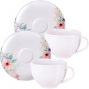Ver imagem 1 de Kit Jogo Xicaras 2 Pessoas 2 Pçs Tramontina Floratta 250ml
