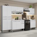 Ver imagem 1 de Armário de Cozinha Completa 293cm Emilly Madesa 02 Branco