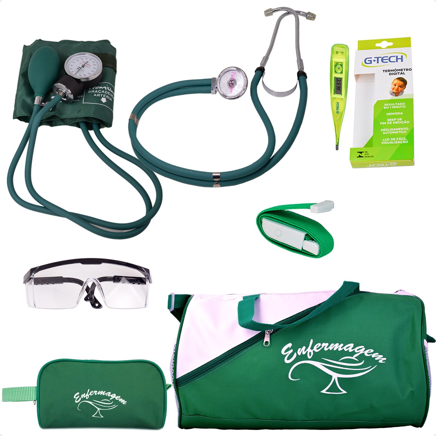 Kit Academico de Enfermagem Broonell Premium | MadeiraMadeira