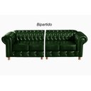 Ver imagem 2 de Conjunto de Sofá 4 Lugares e 2 Poltronas Chesterfield Luís Xv