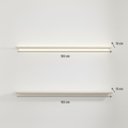 Ver imagem 5 de Painel com Rack para Tv até 75 Polegadas 220cmx230cm Ripado com 2 Prateleiras com LED 100% MDF Roma