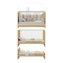 Ver imagem 3 de Berço 3 em 1 para Colchão 60 x 130 cm Multimóveis MP0527G