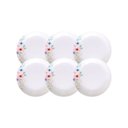 Ver imagem 5 de Kit Prato Fundo Tramontina Floratta em Porcelana Decorada 22 Cm 6 Peças Tramontina