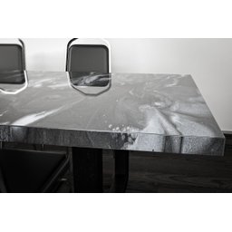 Kit Porcelanato Liquido Metálico Cinza Cetim / Branco Perola AG por M² Resinas ag Kit Porcelanato Lí - 5