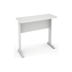 Mesa Escritório 0,80×0,60m – S/ Gavetas – INCOFLEX – CINZA/CINZA – 43080