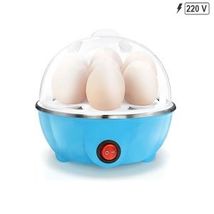 Cozedor de Ovos Azul Elétrico 220v com Função de Cozimento a Vapor para Ovos e Alimentos Cor:azul;ta