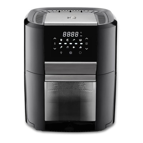Air Fryer Multifuncional 12l 1700w Hq Preto Ra 015 - 220v | Fritadeira Elétrica de Alta Capacidade