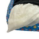 Ver imagem 6 de Cama Pet Onix Gigante Quadrada Impermeável: Nuvem Azul Bebê e Cinza