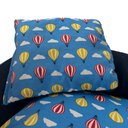 Ver imagem 3 de Cama Pet Onix Gigante Quadrada Impermeável: Nuvem Azul Bebê e Cinza