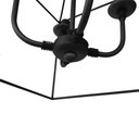 Ver imagem 5 de Lustre Rustico Para Área Gourmet Preto Artesanal Decorativo Libertas Rosas Artesanato Quadrado