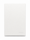 Ver imagem 1 de Placa Cega+Suporte 4x2 Infiniti Plus Branco Siena Margirius Cor:Branco Siena